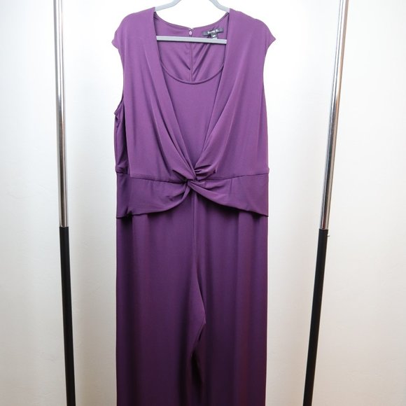 Purple Jumpsuit Plus Size - Picture 7 of 15